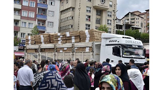 Gümüşhane Belediyesi 5.sınıf öğrencilerin tamamına 522 bisiklet dağıttı