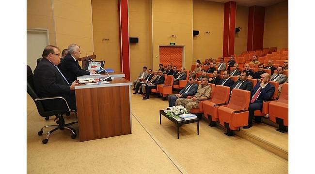 Hatay&#39;da seçim güvenliği toplantısı