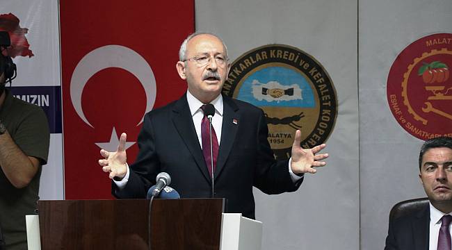 Kılıçdaroğlu esnafa vaatlerde bulundu