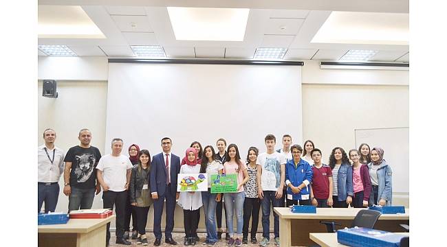 Lise öğrencilerinden MEDAŞ&#39;a ziyaret