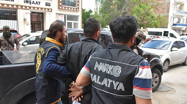 Malatya’da torbacılara şafak baskını: 19 gözaltı