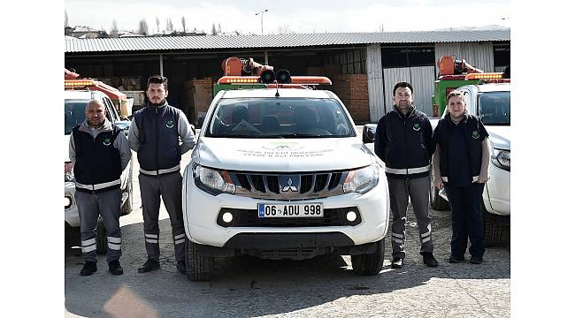 Mamak, dünya standartlarında ilaçlanıyor