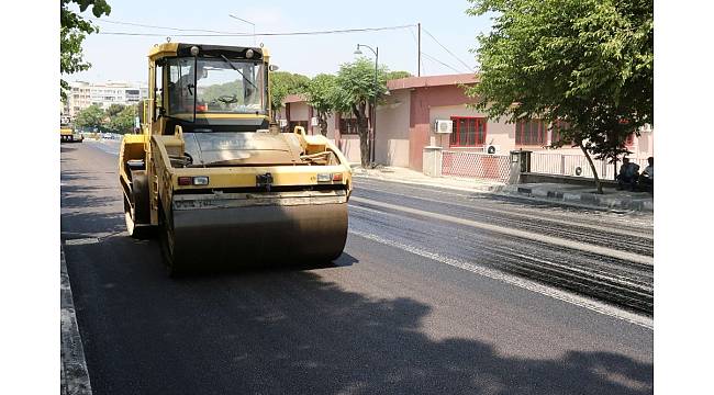 Manisa&#39;da yolların kalitesi artıyor