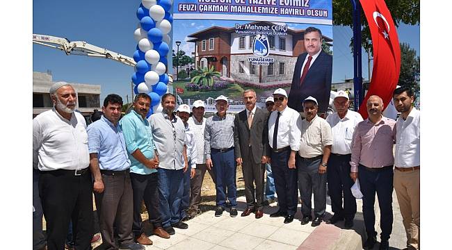 Mareşal Fevzi Çakmak Kültür ve Taziye Evi&#39;nin temeli atıldı