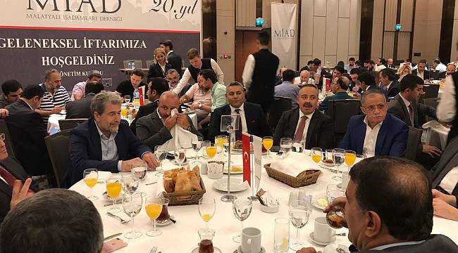 MİAD ailesi geleneksel iftarda bir araya geldi