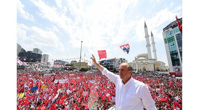 Muharrem İnce: &quot;Kamyon duvara çarpmak üzere&quot;