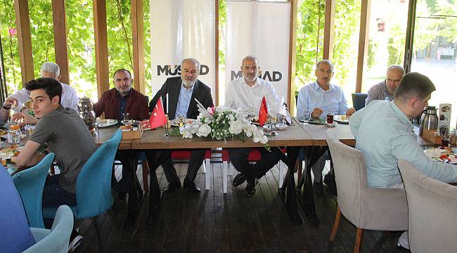  MÜSİAD 'da Bayramlaşma kahvaltısı