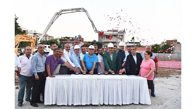 Örnekköy&#39;de kentsel dönüşüm temeli atıldı