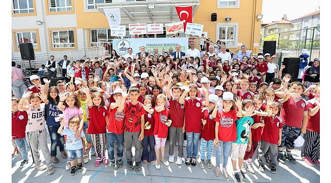 Pamukkale&#39;de Dünya Çevre Günü kutlandı