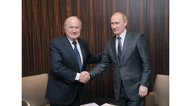 Putin, FIFA eski Başkanı Blatter ile görüştü