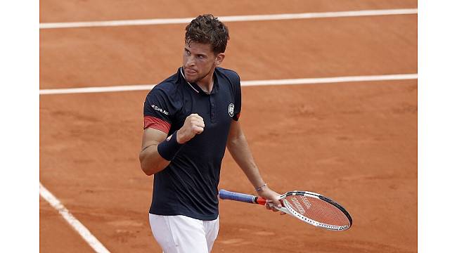 Roland Garros&#39;ta ilk finalist Dominic Thiem