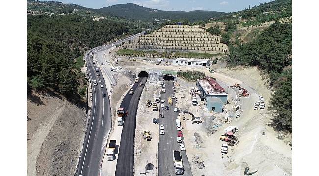 Sabuncubeli tünelleri açılışa hazırlanıyor