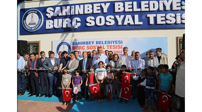 Şahinbey Belediyesi&#39;nden Burç&#39;a dev sosyal tesis