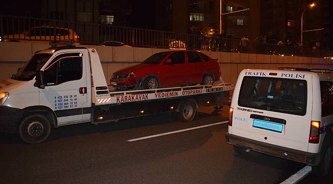 Trafikte makas kaza getirdi: 1 yaralı