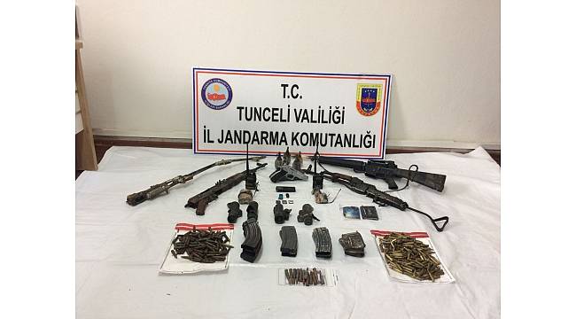 Tunceli&#39;de terör örgütü PKK&#39;ya ağır darbe