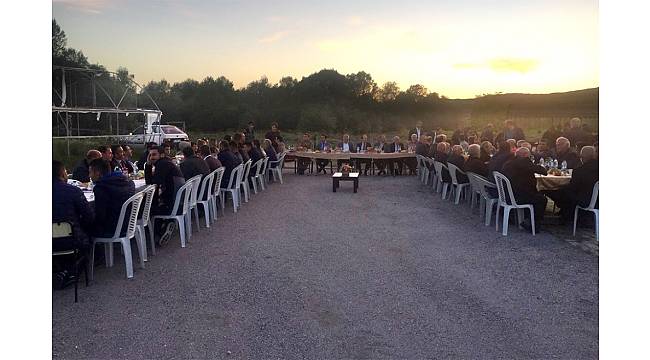 Vali Pehlivan, toplu iftar programına katıldı