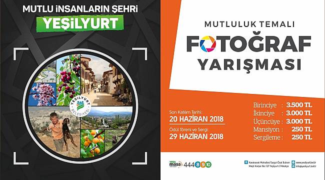 Yeşilyurt’un zenginlikleri fotoğraf yarışmasıyla gün yüzüne çıkıyor 