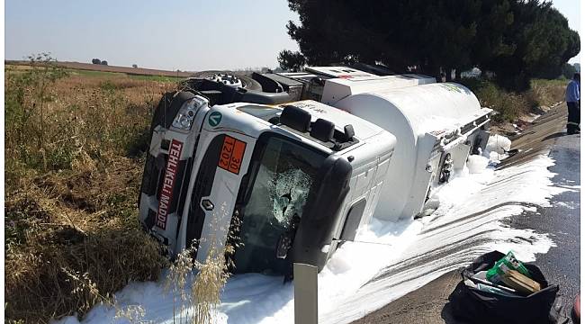 Yolcu otobüsü ile tanker çarpıştı: Çok sayıda yaralı var