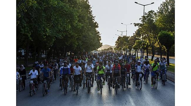 Büyükşehir Belediyesinden &#39;Her pedal bir nefes&#39; etkinliği