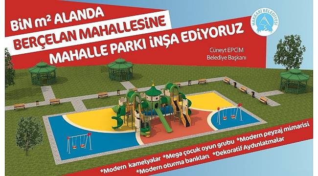 Hakkari Belediyesinden park çalışması