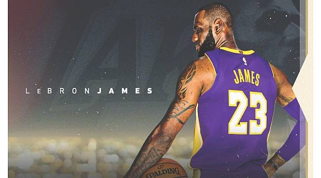 LeBron James resmen Los Angeles Lakers&#39;ta