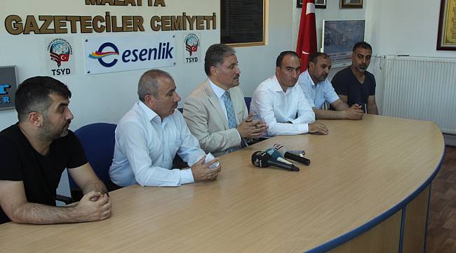 Milletvekili Çakır, Malatya Gazeteciler Cemiyetini ziyaret etti