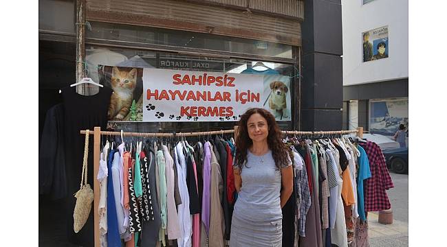 Sokak hayvanları yararına kermes düzenlendi