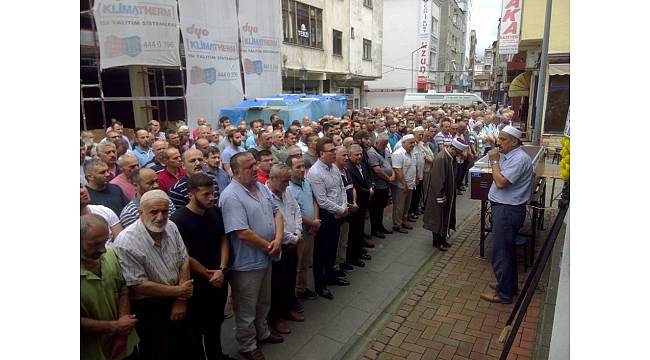 Vakfıkebir&#39;de meydana gelen kazada hayatını kaybeden Serhan Akyol toprağa verildi