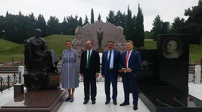 Belediye Başkanı Gürkan Azerbaycan’da