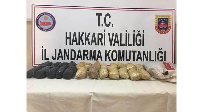 Hakkari&#39;de 21 kilo TNT patlayıcı ele geçirildi