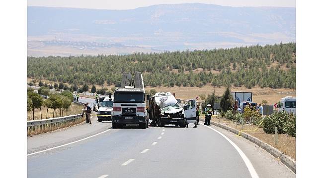 Kahramanmaraş&#39;taki kazada ölü sayısı 2&#39;ye yükseldi