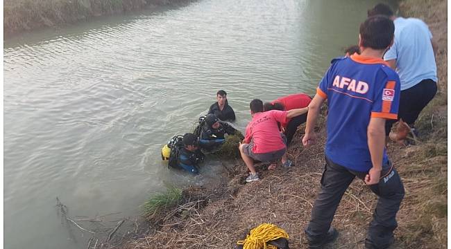 Serinlemek için sulama kanalına giren çoban boğuldu