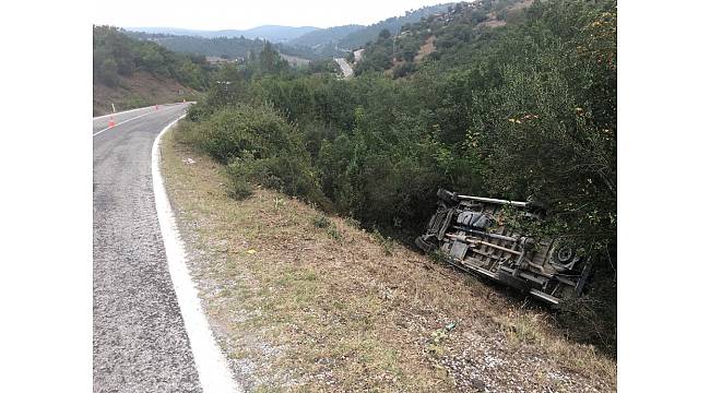 Tavşanlı&#39;da trafik kazası: 13 yaralı