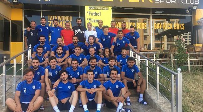 Yeşilyurt Belediyespor salonda çalıştı