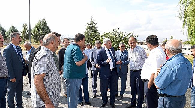  Başkan Polat nakliyatçı esnafı ile bir araya geldi