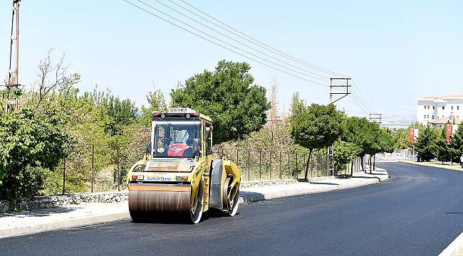 Eski Malatya yolu asfaltlanıyor