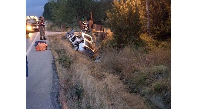 Tokat&#39;ta trafik kazası: 2 ölü