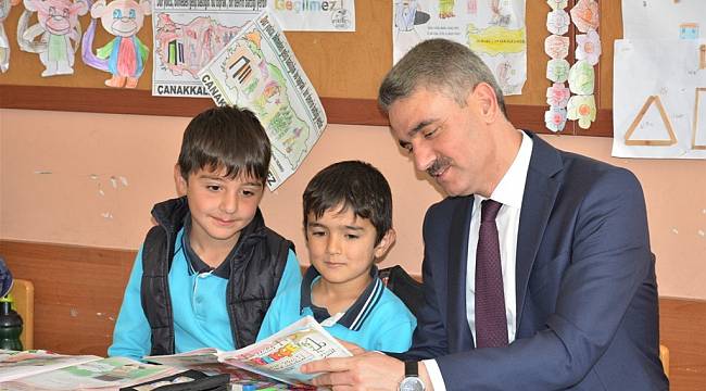 Vali Baruş Şehit Seracettin Kılınç İmam Hatip Ortaokulunu Ziyaret Etti