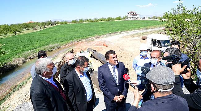 Batı Kollektörü Sivasyolu Tepeköy Yatay Sondaj Çalışmalarını İnceleyen Gürkan;