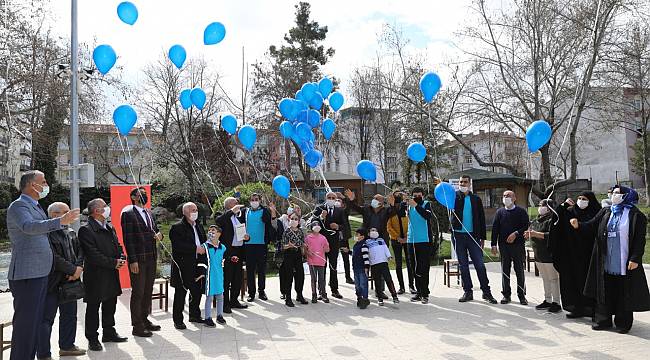 BATTALGAZİ BELEDİYESİ’NDEN MAVİ BALONLARLA OTİZM FARKINDALIĞI