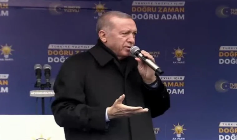 Cumhurbaşkanı Erdoğan’dan ilk miting Afyonkarahisar’da