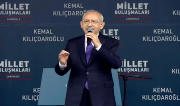 Kılıçardaroğlu Çanakkale’den ’söz’ verdi: ”Hayalleriniz Bay Kemal’in hedefi olacak”