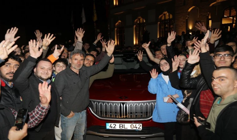 Konya’da Togg ilgisi