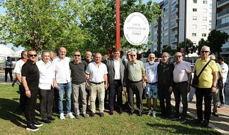 Kaf Sin Kaf efsanesi Gazcı Erol’un adı parkta yaşayacak