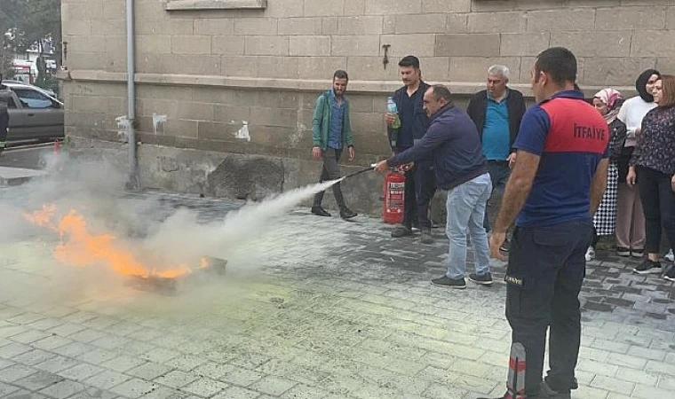 Nevşehir Belediyesi’nde iş sağlığı ve güvenliği eğitimi