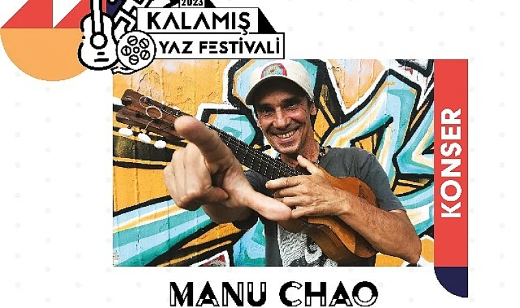 Manu Chao, 10 yıl sonra Kalamış Yaz Festivali için Türkiye’ye geliyor