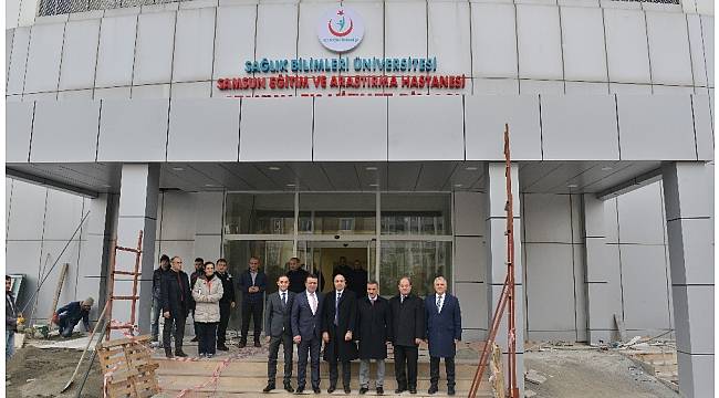 Atakum hastanesi Pazartesi hizmete başlıyor