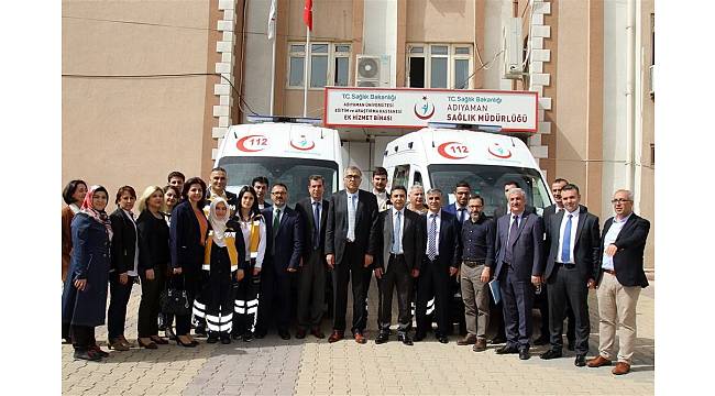 Adıyaman&#39;da ambulans sayısı 53&#39;e yükseldi