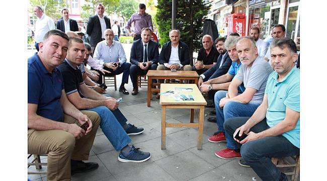 AK Parti Giresun İl Başkanı Şenlikoğlu: &quot;Cumhurbaşkanımızın Giresun&#39;a selamı var&quot;