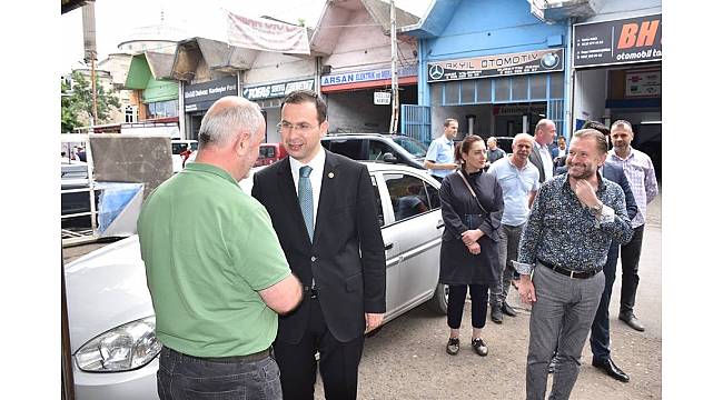 AK Parti Milletvekilleri seçim gezilerini sürdürüyor